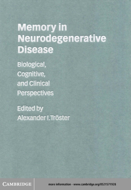 Memory in Neurodegenerative Disease