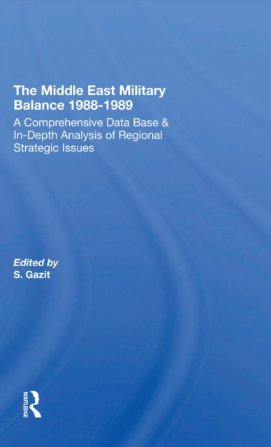 Middle East Military Balance 1988-1989