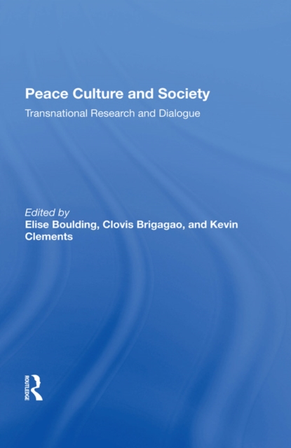 Peace Culture And Society