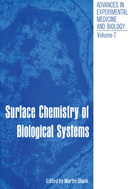Surface Chemistry of Biological Systems