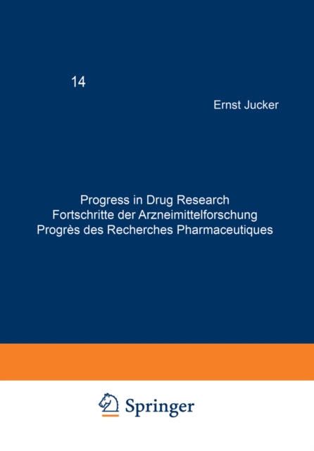 Progress in Drug Research / Fortschritte der Arzneimittelforschung / Progres des recherches pharmaceutiques