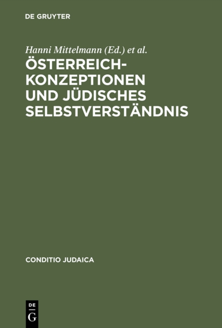 Österreich-Konzeptionen und jüdisches Selbstverständnis