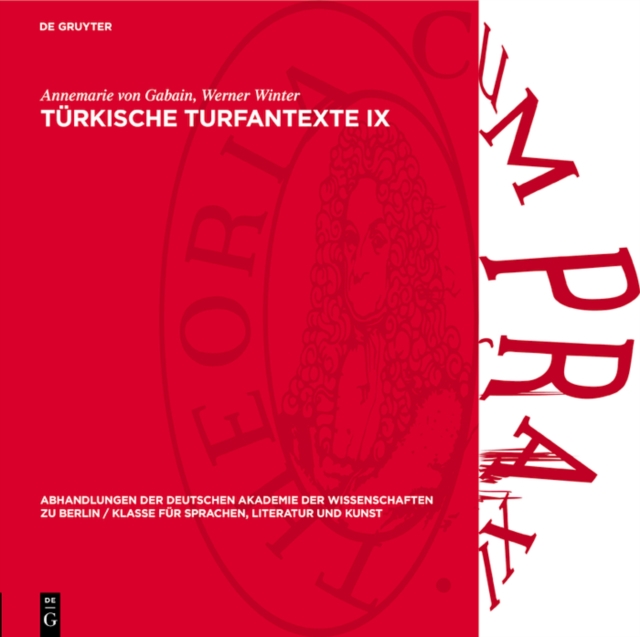 Türkische Turfantexte IX