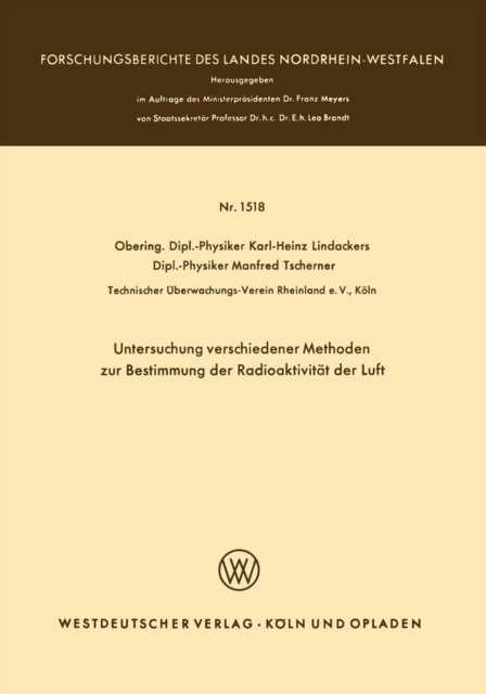 Untersuchung verschiedener Methoden zur Bestimmung der Radioaktivität der Luft