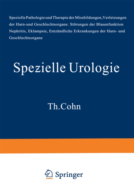 Handbuch der Urologie