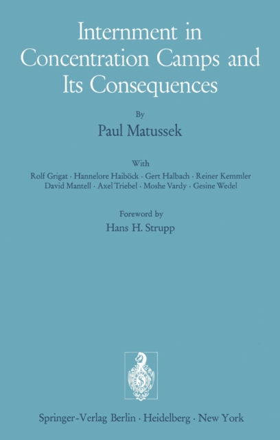 Internment in Concentration Camps and Its Consequences