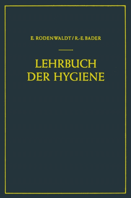 Lehrbuch der Hygiene