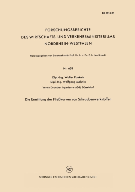 Die Ermittlung der Fließkurven von Schraubenwerkstoffen