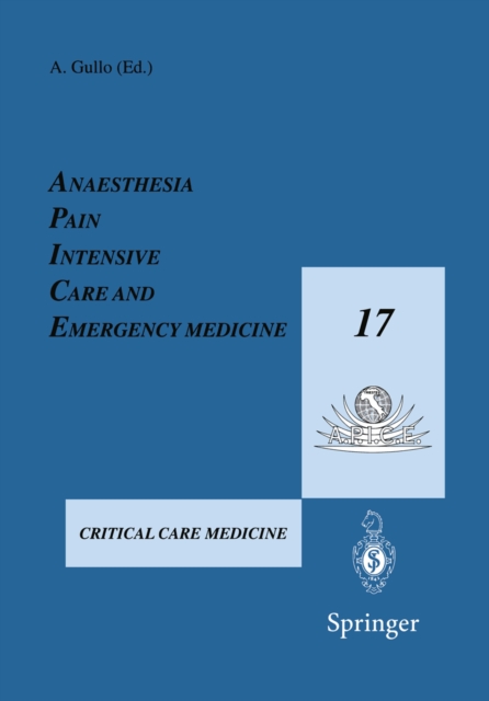 Anaesthesia, Pain, Intensive Care and Emergency Medicine - A.P.I.C.E.