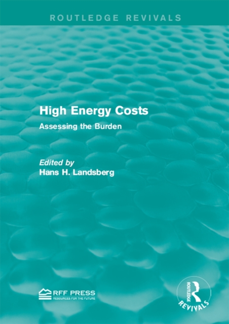High Energy Costs