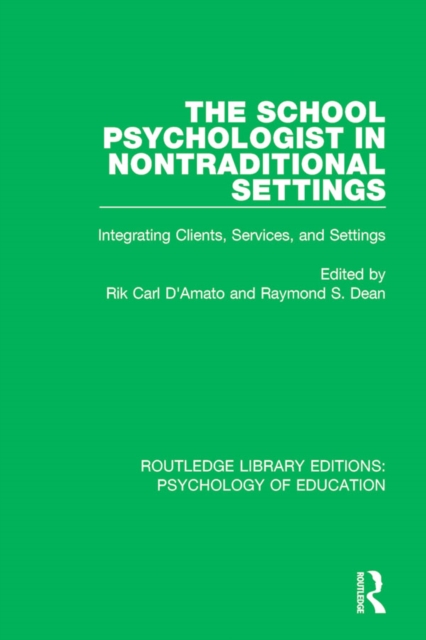 School Psychologist in Nontraditional Settings