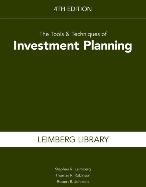 Tools & Techniques of Investment Planning, 4th Edition