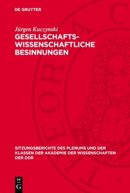 Gesellschaftswissenschaftliche Besinnungen