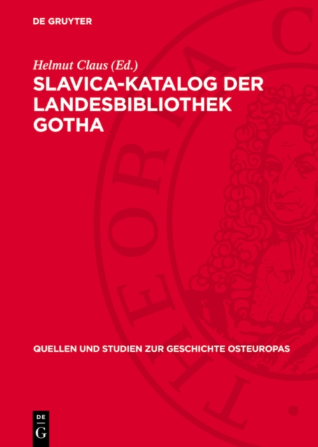 Slavica-Katalog der Landesbibliothek Gotha