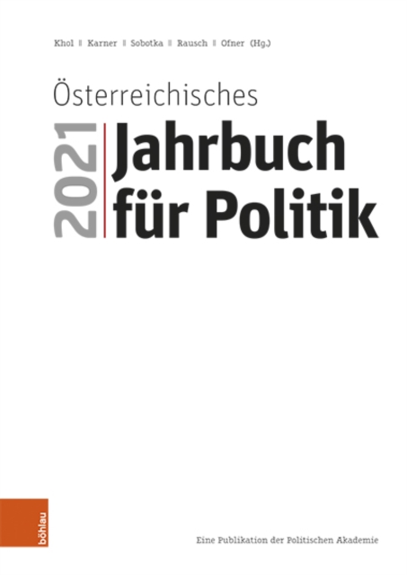 Österreichisches Jahrbuch für Politik 2021