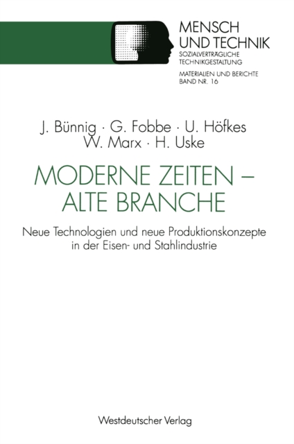 Moderne Zeiten — alte Branche