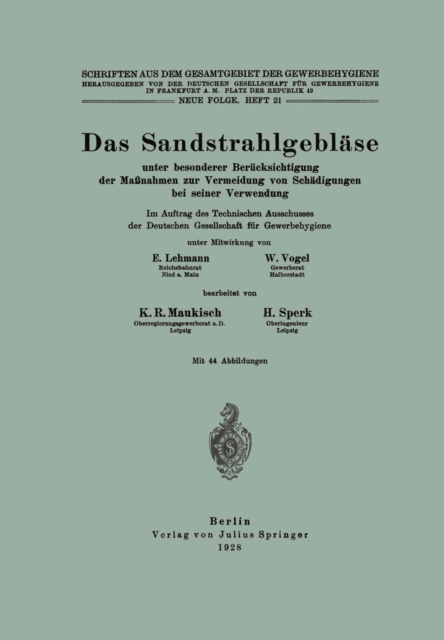 Das Sandstrahlgebläse