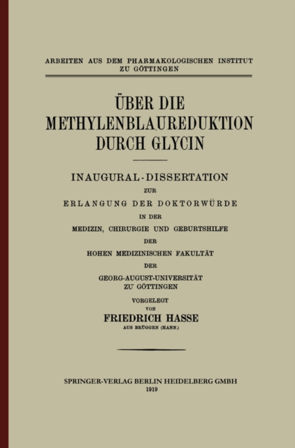 Über die Methylenblaureduktion durch Glycin