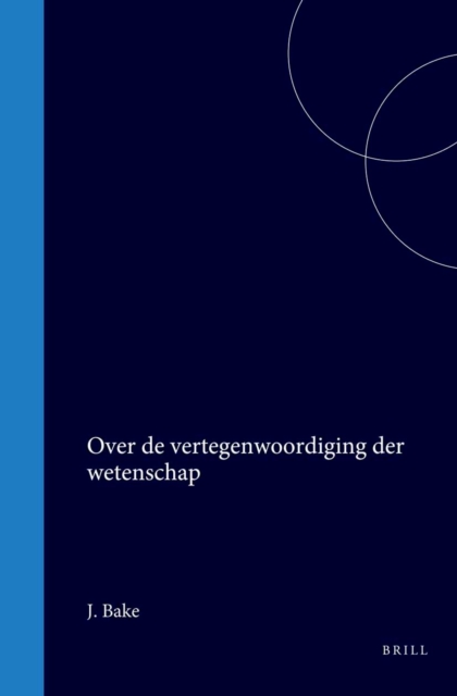 Over de vertegenwoordiging der wetenschap