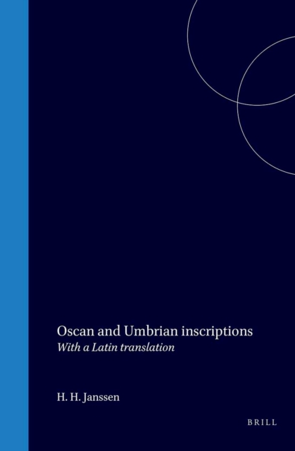 Oscan and Umbrian inscriptions