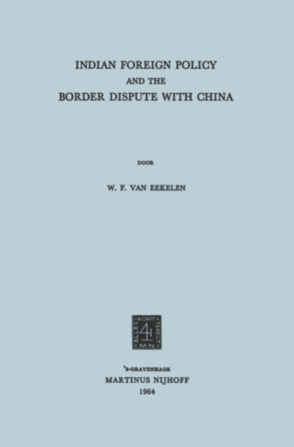 Indian foreign policy and the border dispute with China