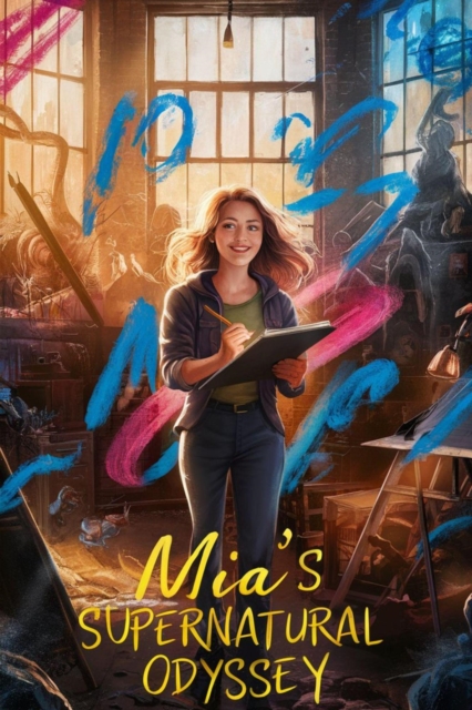 Brushstrokes of Marvel: Mia's Supernatural Odyssey