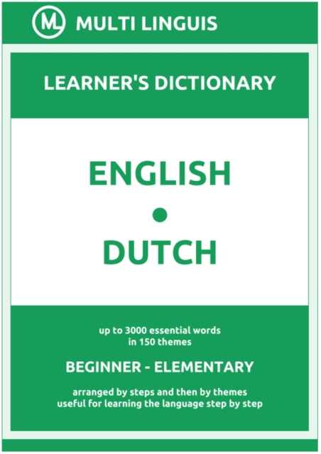 English-Dutch (the Step-Theme-Arranged Learner's Dictionary, Steps 1 - 2)