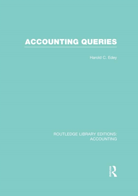 Accounting Queries (RLE Accounting)