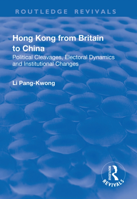 Hong Kong from Britain to China
