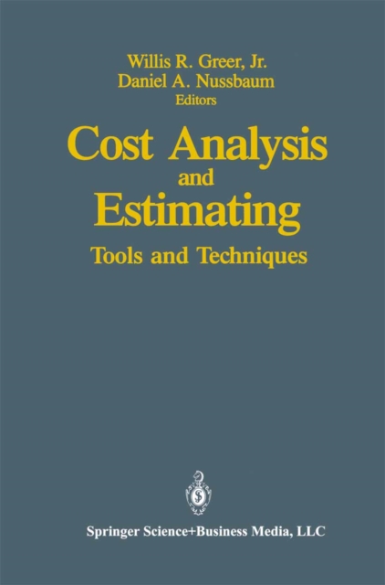 Cost Analysis and Estimating