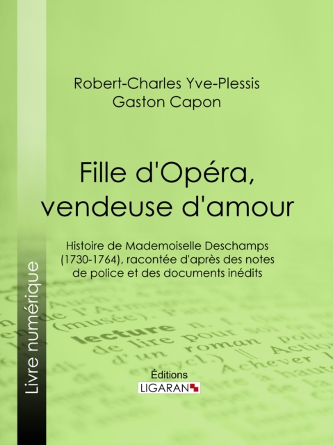 Fille d'Opéra, vendeuse d'amour
