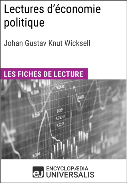 Lectures d'economie politique de Johan Gustav Knut Wicksell