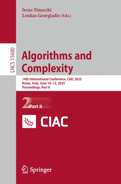 Algorithms and Complexity