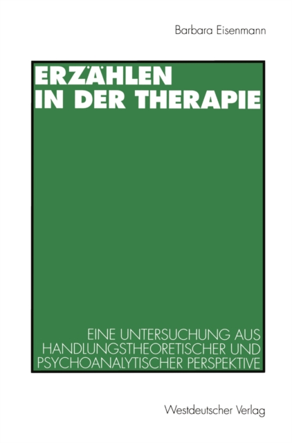 Erzählen in der Therapie