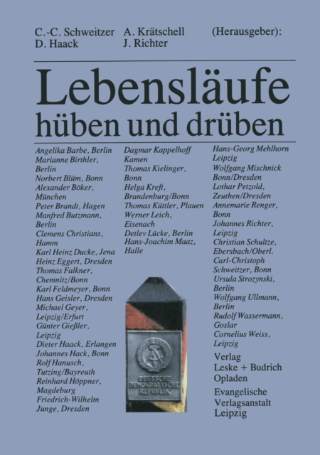 Lebensläufe — hüben und drüben