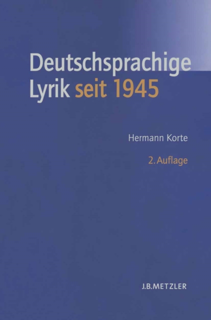 Einführung in die spanische Literaturwissenschaft