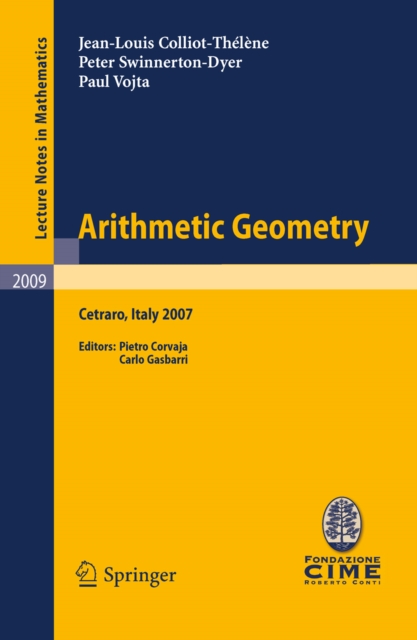 Arithmetic Geometry
