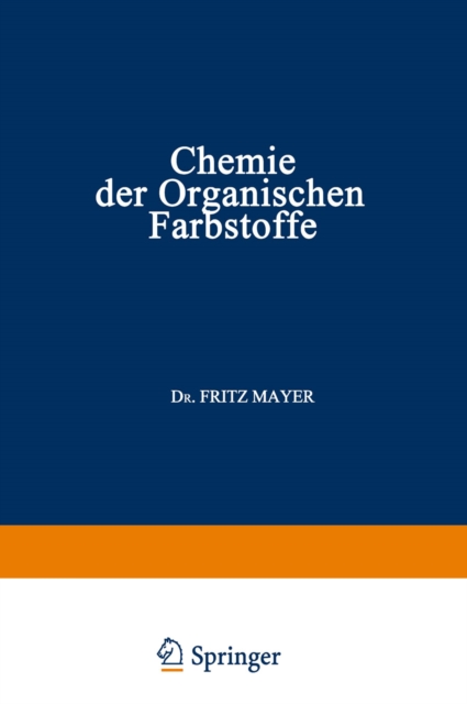 Chemie der organischen Farbstoffe