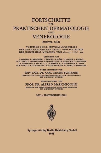 Fortschritte der Praktischen Dermatologie und Venerologie
