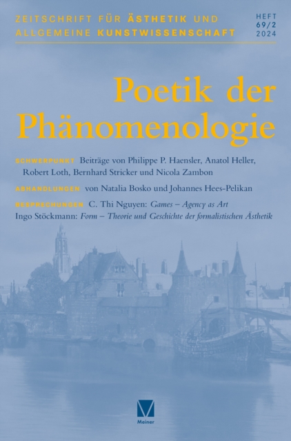 Zeitschrift für Ästhetik und Allgemeine Kunstwissenschaft