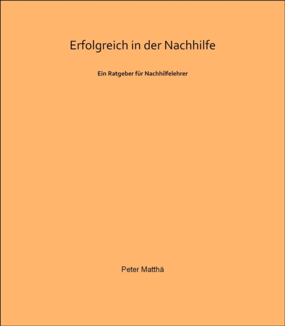 Erfolgreich in der Nachhilfe