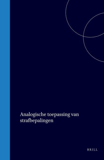 Analogische Toepassing von Strafbepalingen