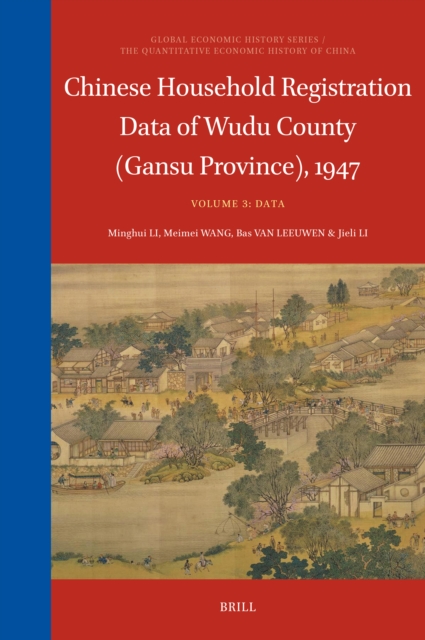 Chinese Household Registration Data of Wudu County (Gansu Province), 1947 (Volume 3)