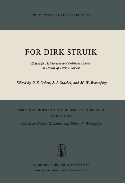 For Dirk Struik