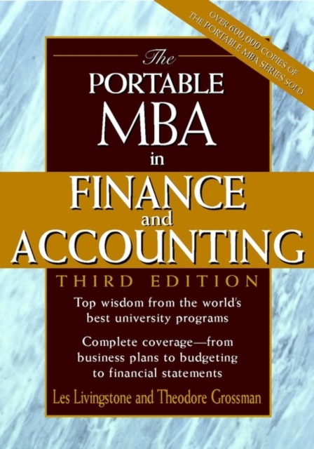 Portable MBA in Finance and Accounting