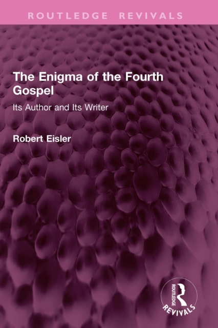 Enigma of the Fourth Gospel