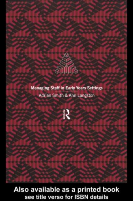 Managing Staff in Early Years Settings