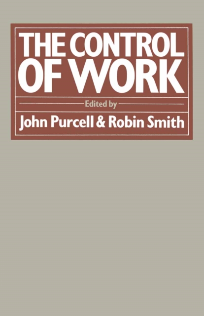 Control of Work
