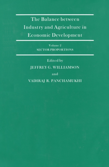 Balance Between Industry and Agriculture in Economic Development
