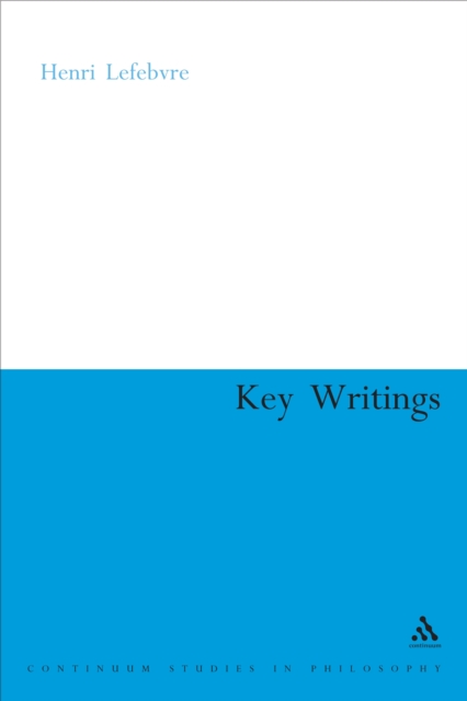 Henri Lefebvre: Key Writings